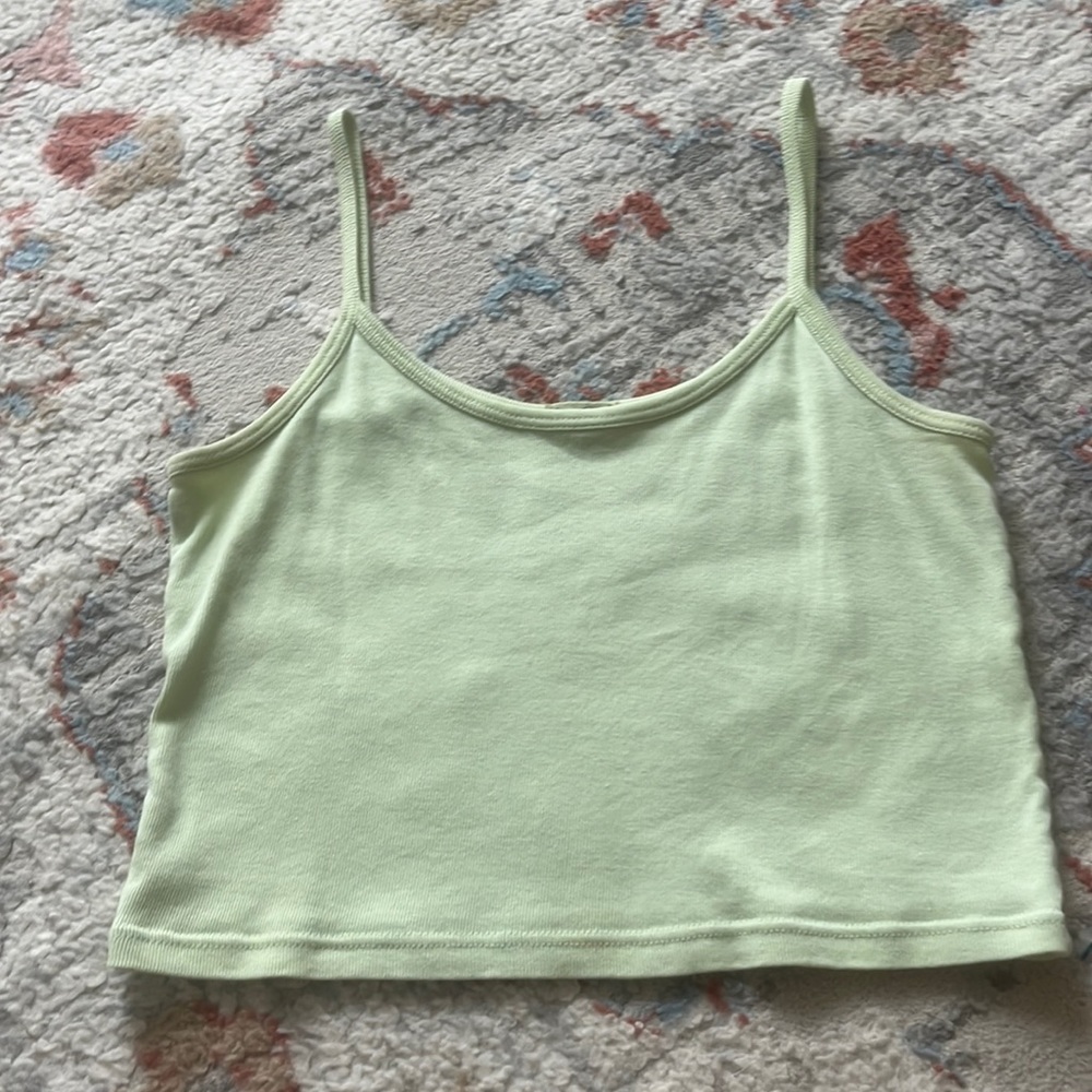 Light green Brandy Melville tank top